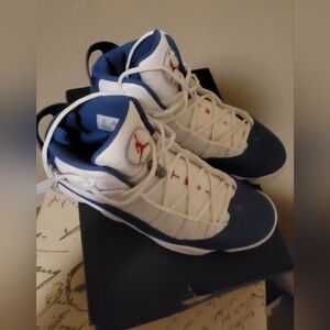 Jordan Sneakers White and Blue